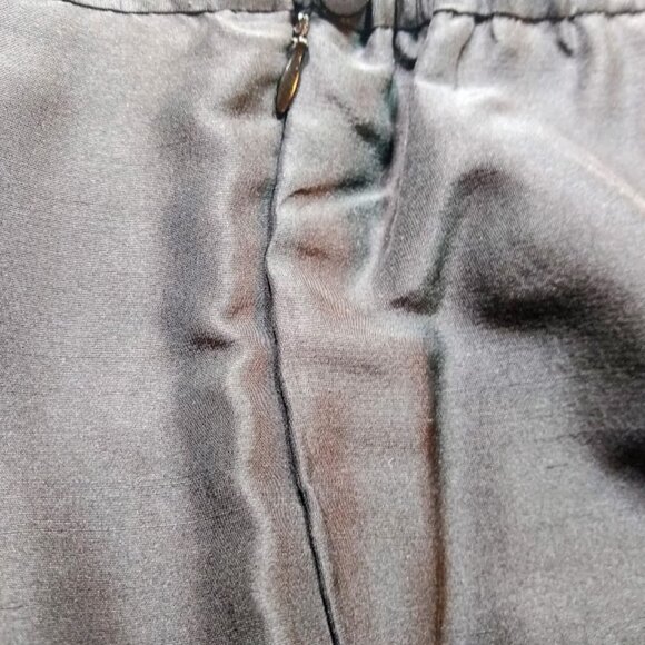 French Laundry M black silk ankle pants - Picture 13 of 14